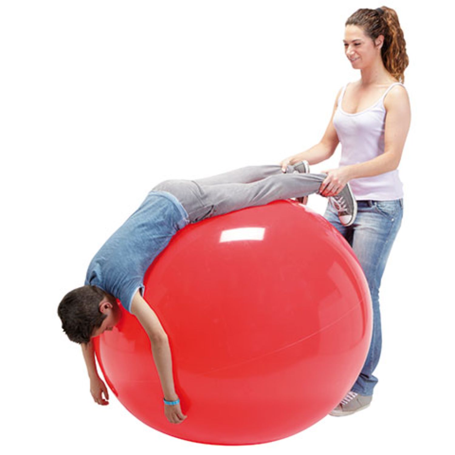 PELOTA PHYSIO GYMNIC 85 DIAMETRO ROJO COD 95.85 LDP 