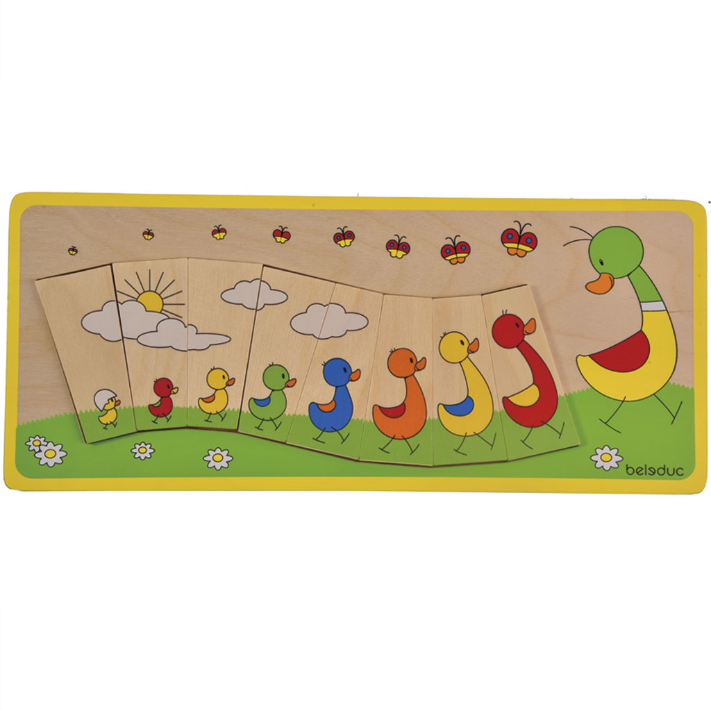 ENCAJE DE RELACION PATITOS TAMAÑOS COD 11100 BLD