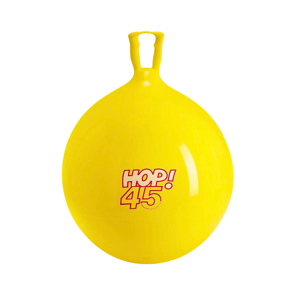 PELOTA SALTARIN HOP 45 CM DIAM AMARILLO COD 80.45 LDP