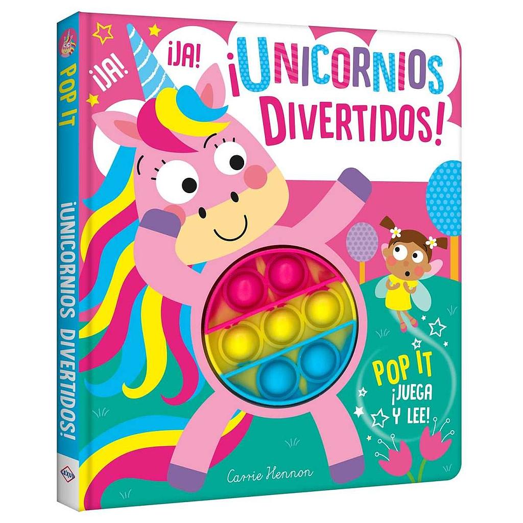 LIBRO POP IT UNICORNIOS DIVERTIDOS LX