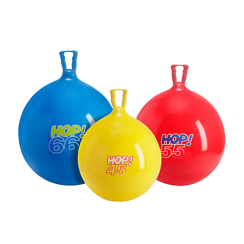 PELOTA SALTARIN HOP 45 CM DIAM AMARILLO COD 80.45 LDP