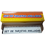 SET DE TARJETAS ANILLADAS