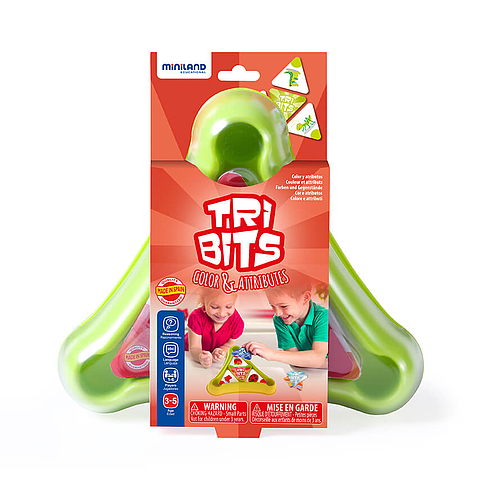 JUEGO DE TARJETAS TRI-BITS: COLORES Y ATRIBUTOS ML32000