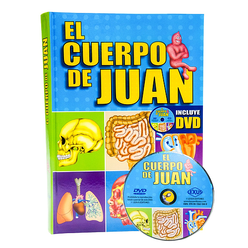 LIBRO CUERPO DE JUAN NUEVA EDICION CON DVD LXJUA2 LX 