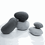 SET PUF MODELO PIEDRA X 5 UNID.
